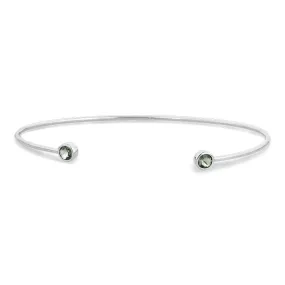 0.43CT, Green Amethyst Bracelet (BC163BAMG)