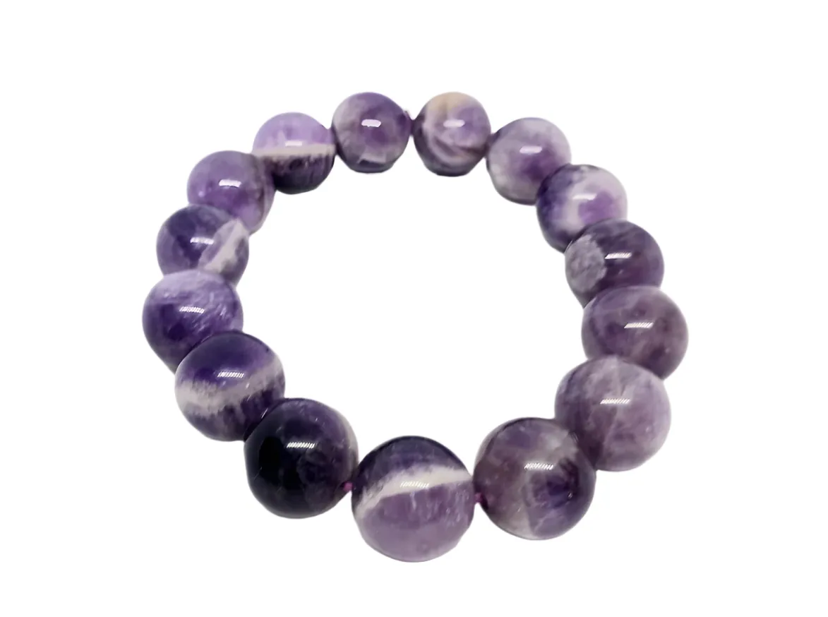 12MM Dream Amethyst Crystal Bracelet
