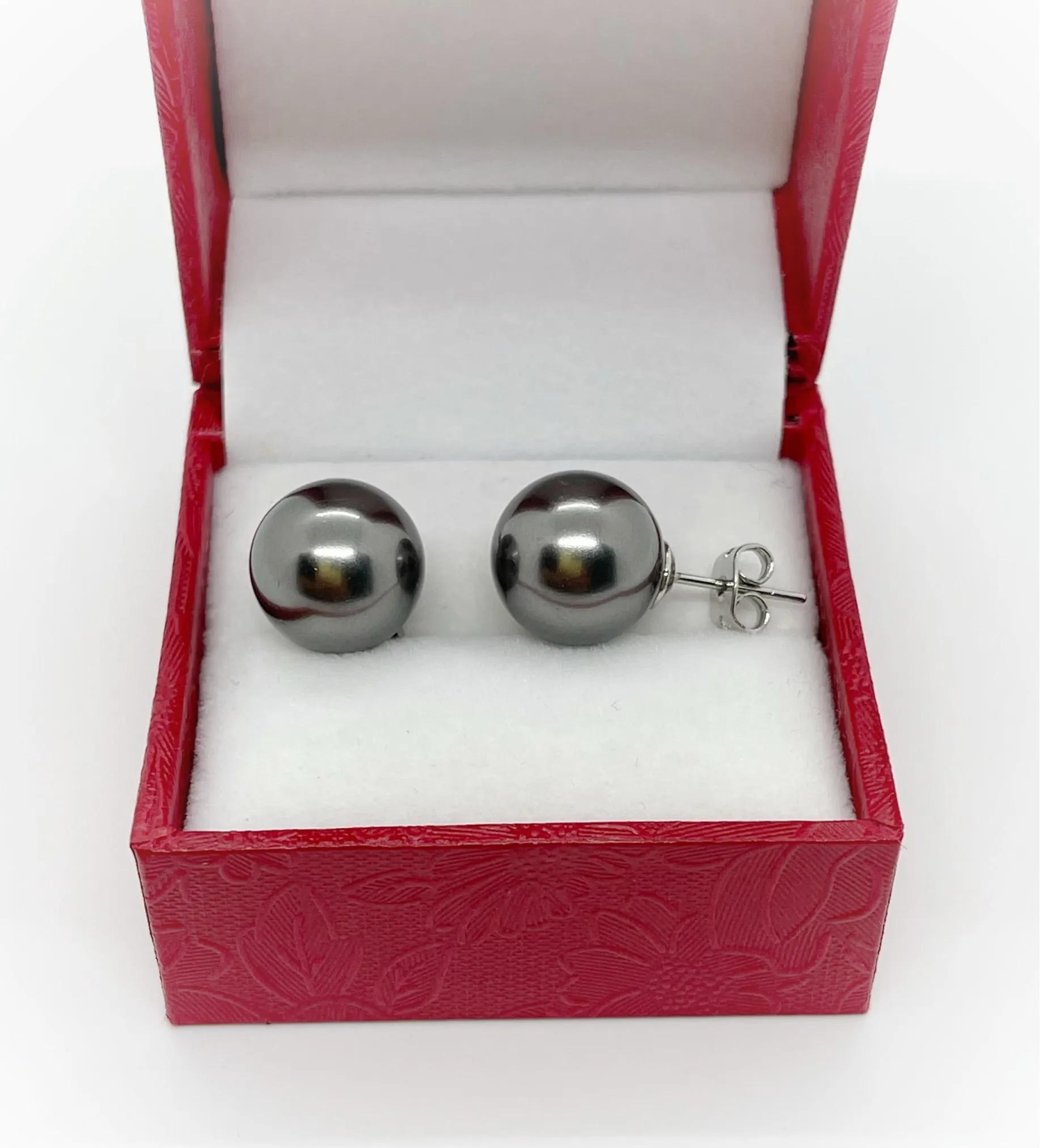 12mm Mother of Pearl Earrings