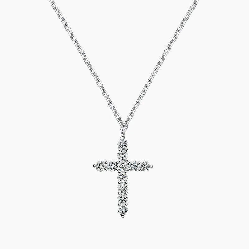 14K Gold Plated Cross Necklace