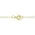 14K Yellow Gold 7Mm Square Garnet Pendant