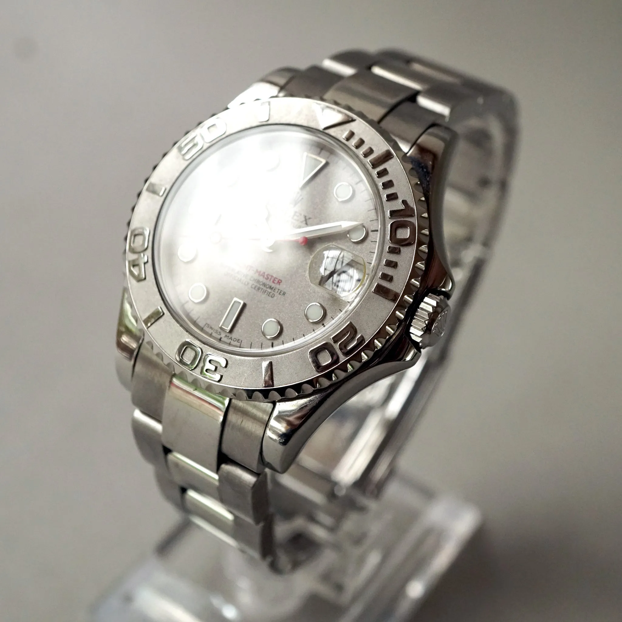 2002 ROLEX YACHT-MASTER MID-SIZED REF.168622 UNPOLISHED CONDITION