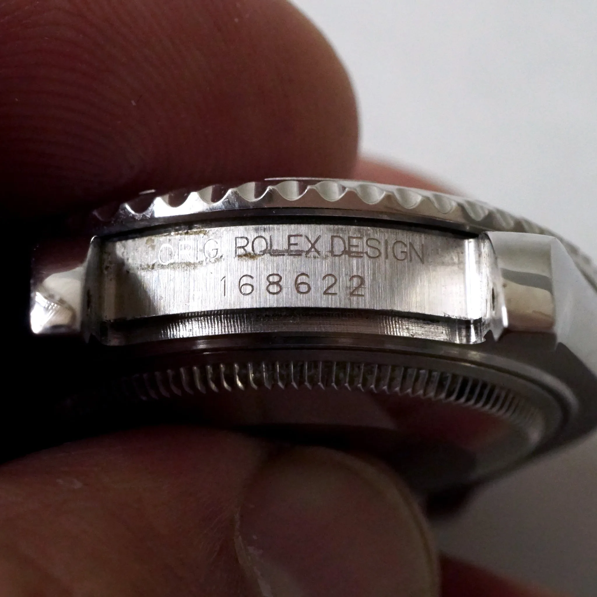 2002 ROLEX YACHT-MASTER MID-SIZED REF.168622 UNPOLISHED CONDITION
