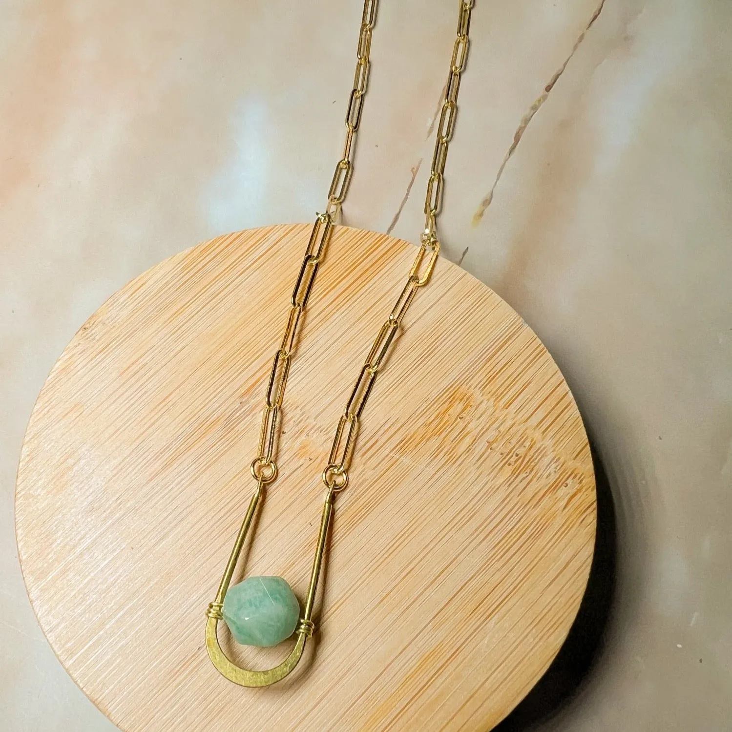 Abacus Oval Necklace