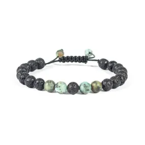 African Turquoise Diffuser Bracelet