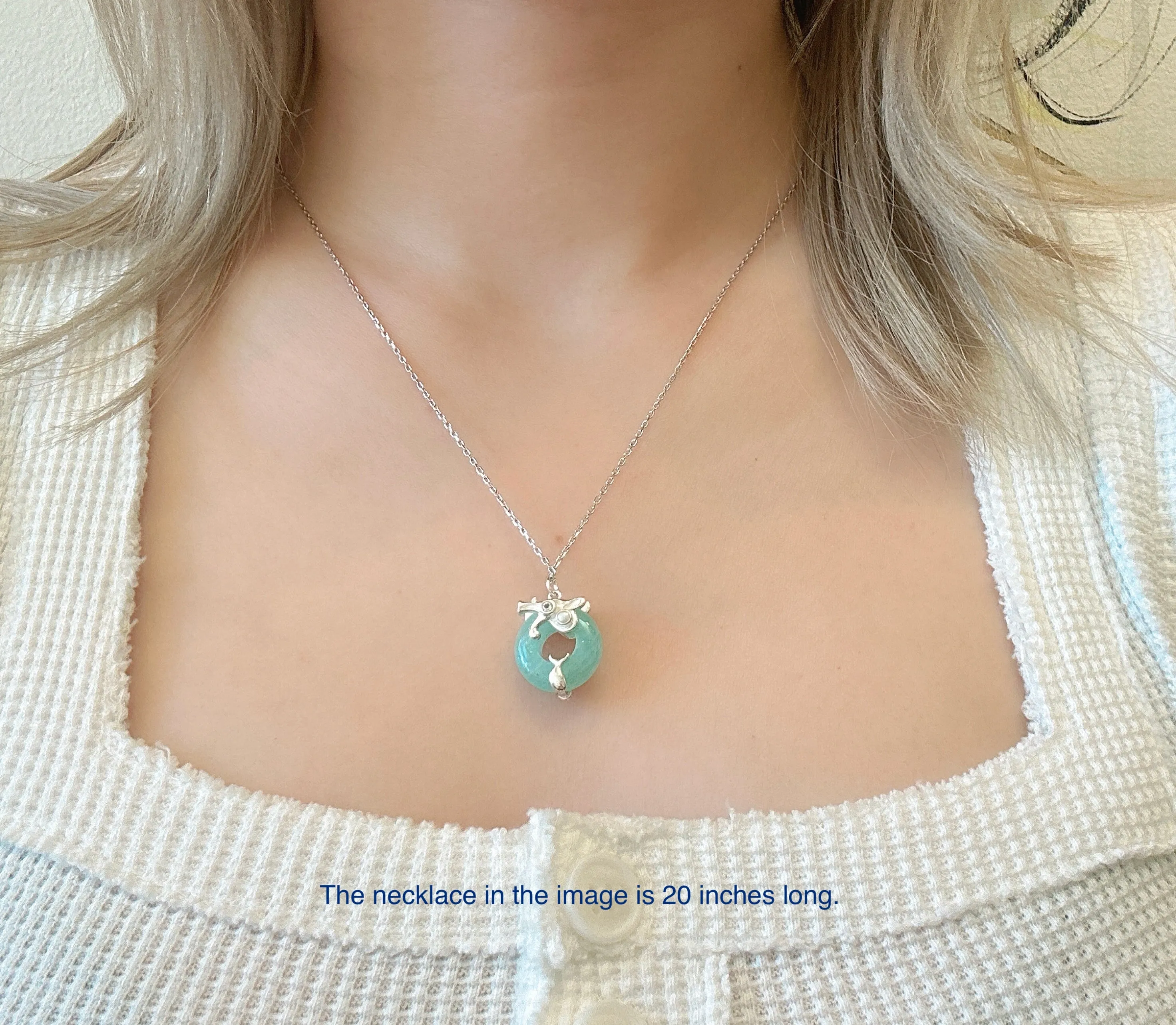 Amare Wear Dreamcatcher Amulet with Amazonite