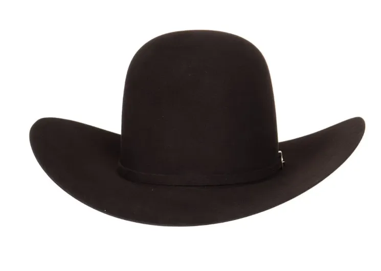 American Hat Company - Open Crown - 40X Black Cherry