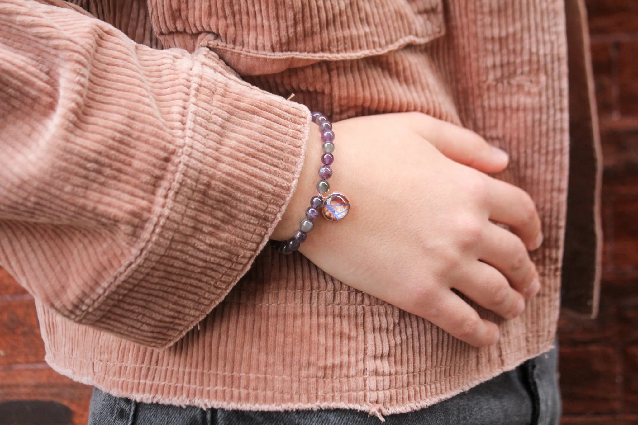AMETHYST GEMSTONE BRACELET