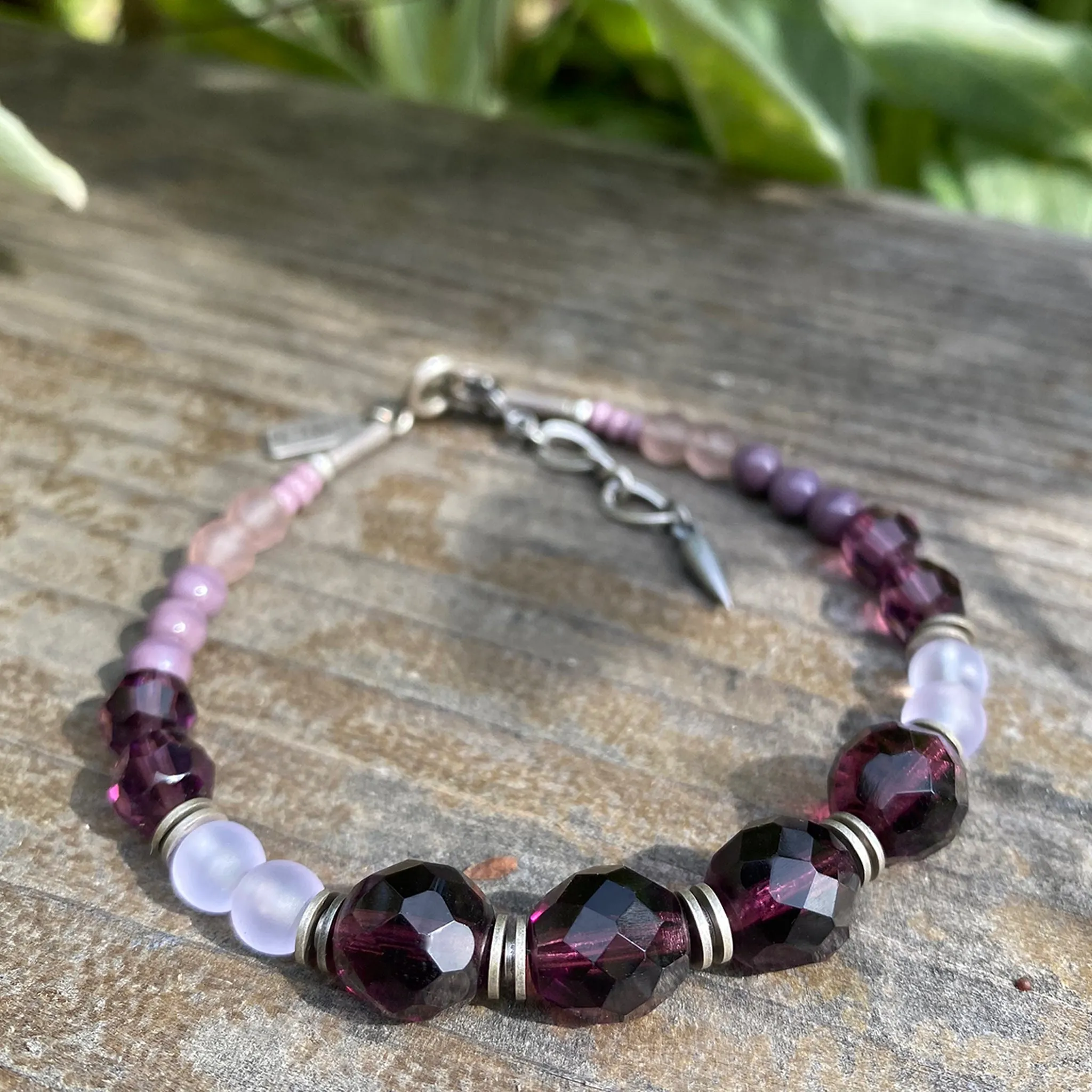 AMETHYST TONES BRACELET
