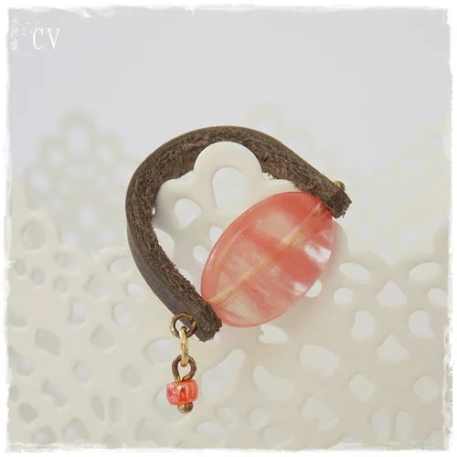 Beaded Statement Ring