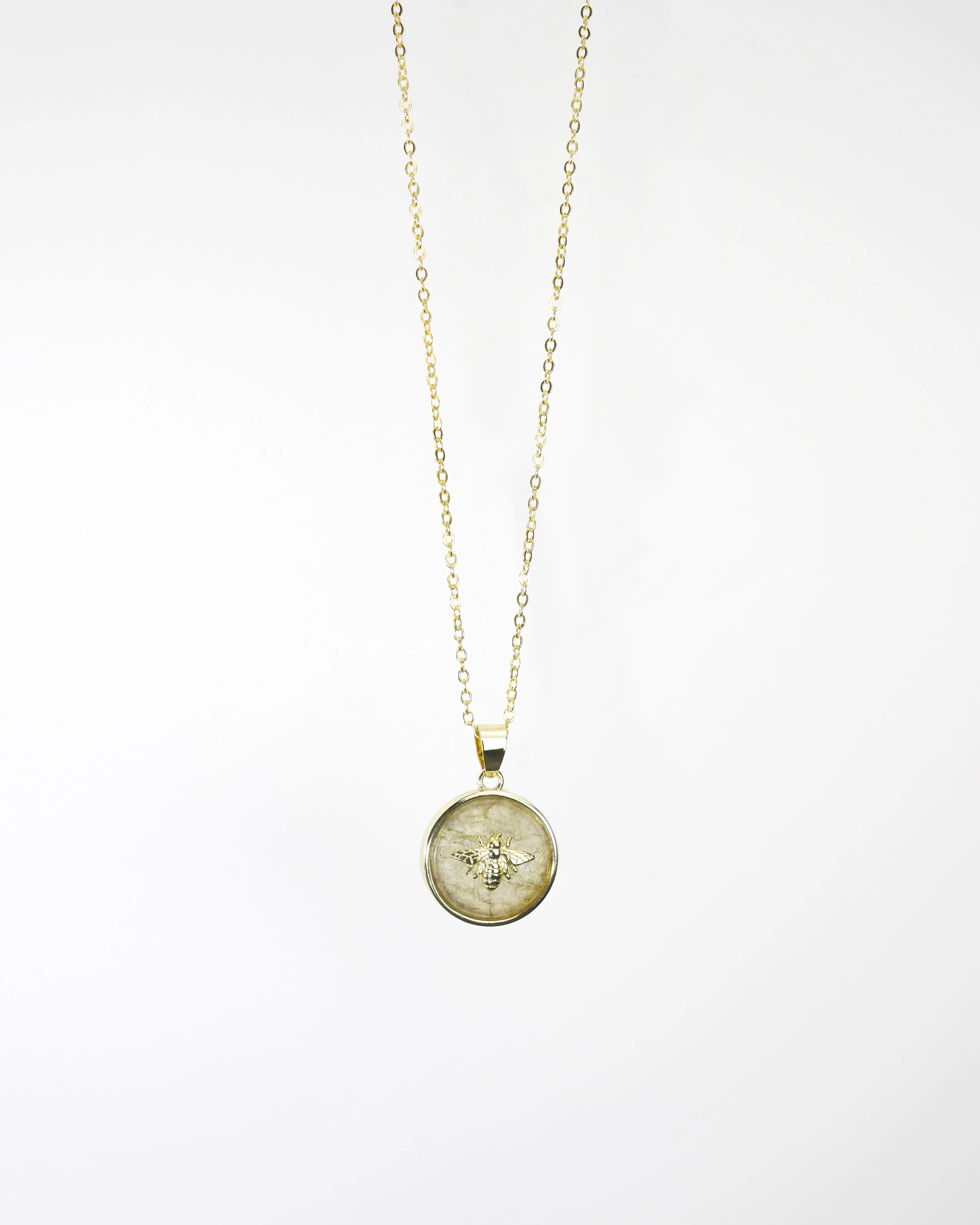 Bee Pendant Necklace