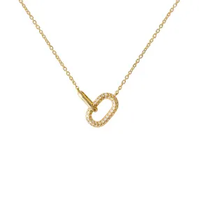 Bianc Sparkle Oblong Necklace