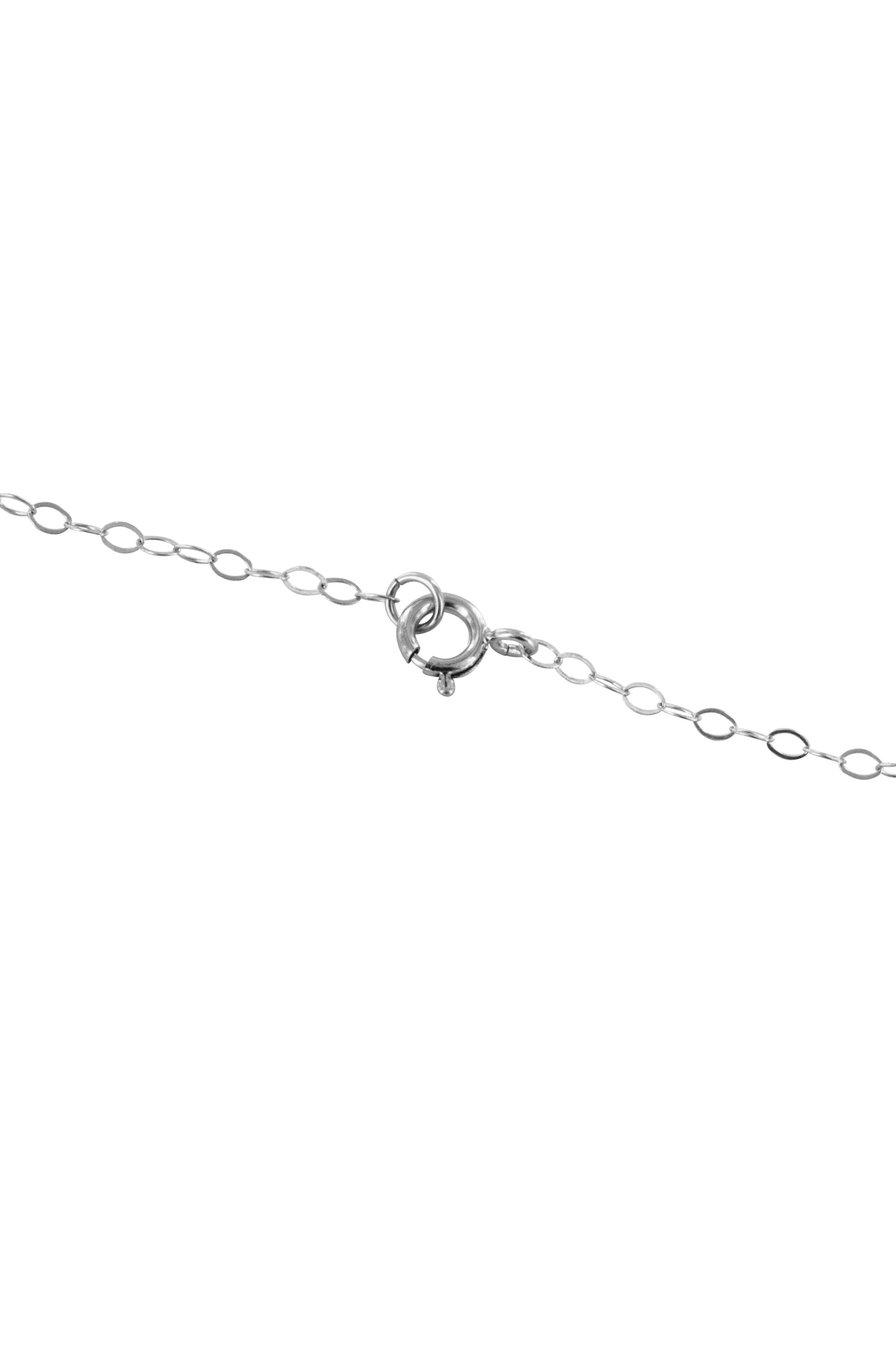 Blue Topaz Dainty Necklace, December Birthstones
