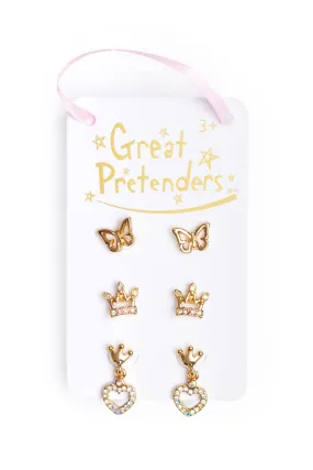 Boutique Royal Crown Studded Earrings