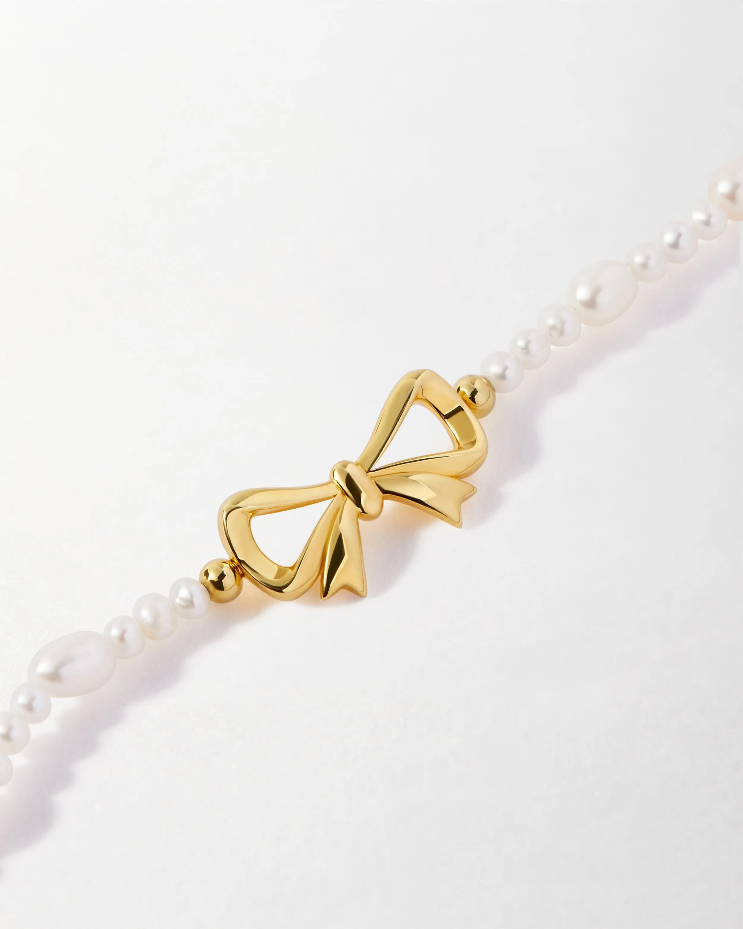 Bow Pearl Bracelet
