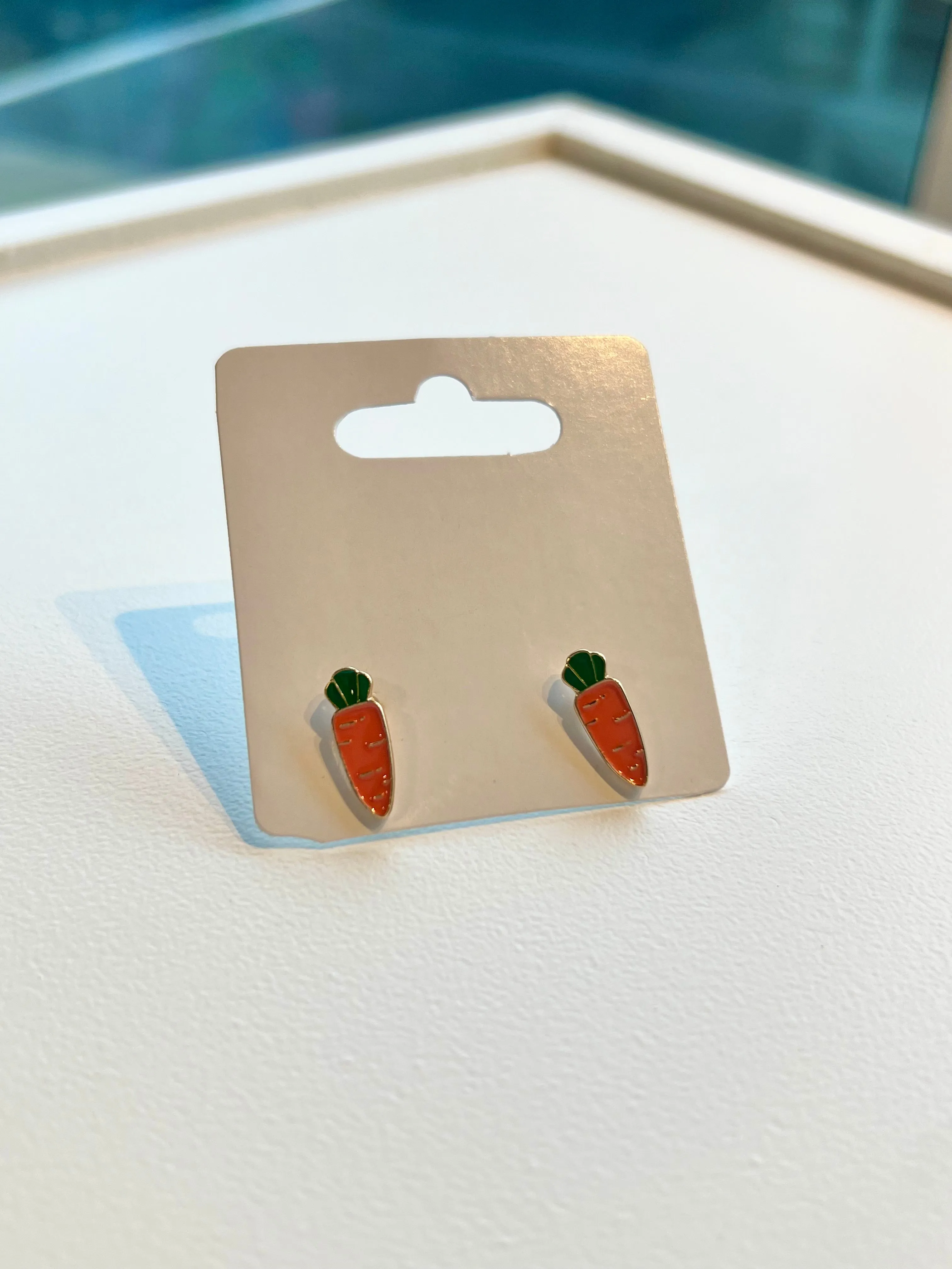 Carrot A Day Stud Earrings