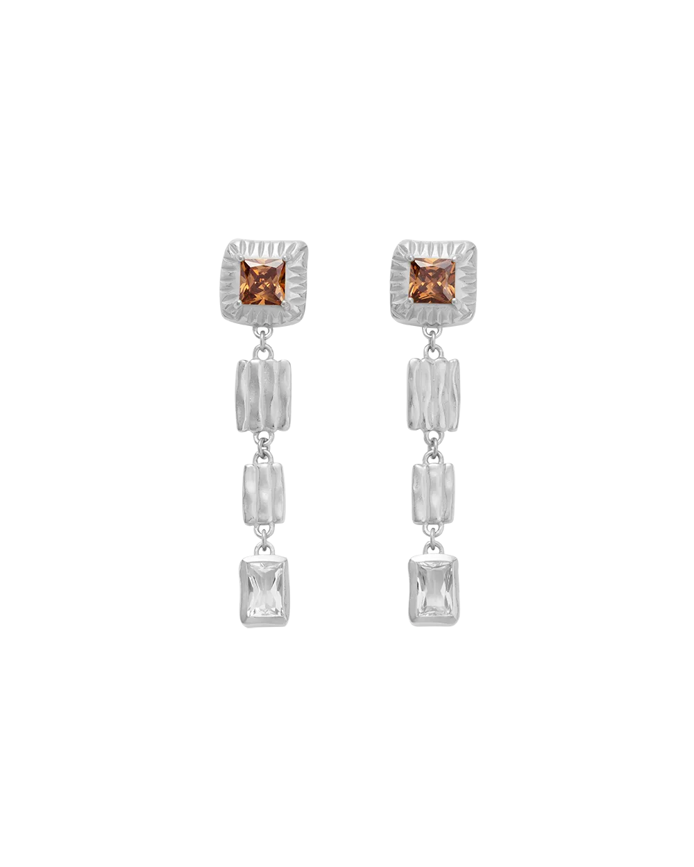 CISCO DROP EARRINGS (STERLING SILVER)