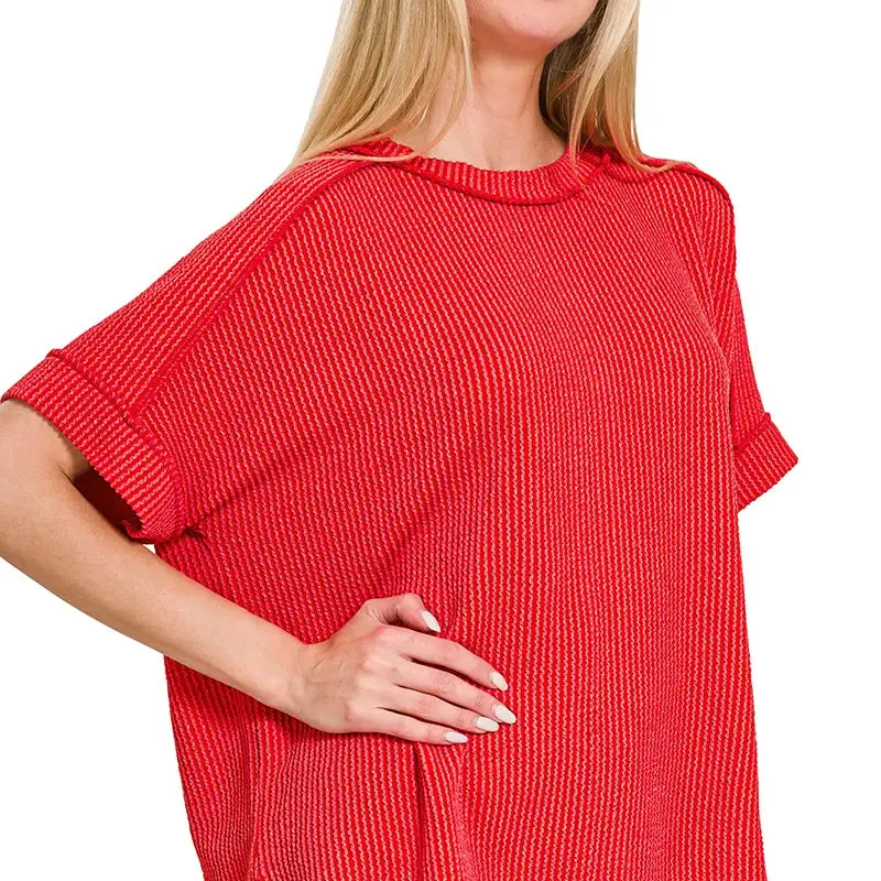 Corded Top | Ruby
