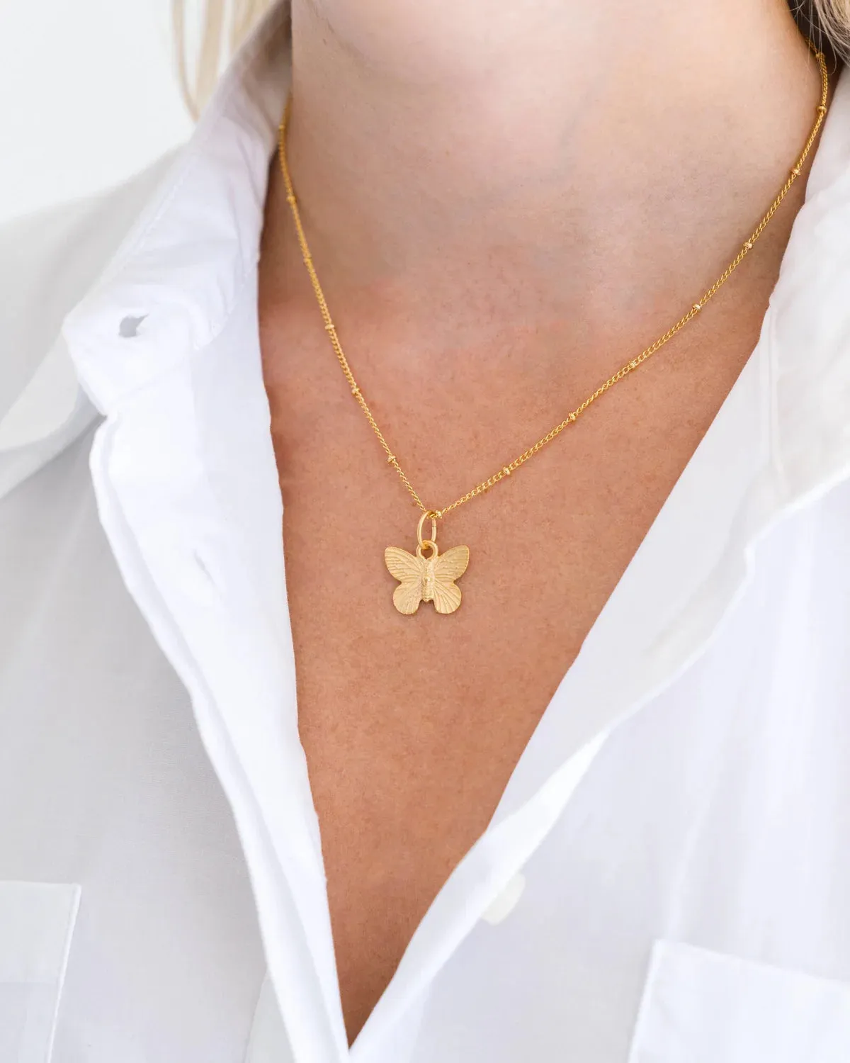 Dainty Butterfly Necklace