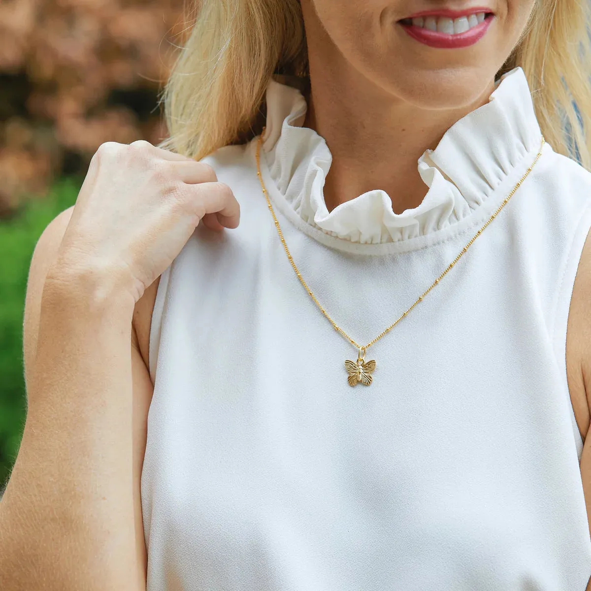 Dainty Butterfly Necklace