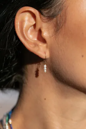 Dainty Pearl Drop Earrings - Kanilea