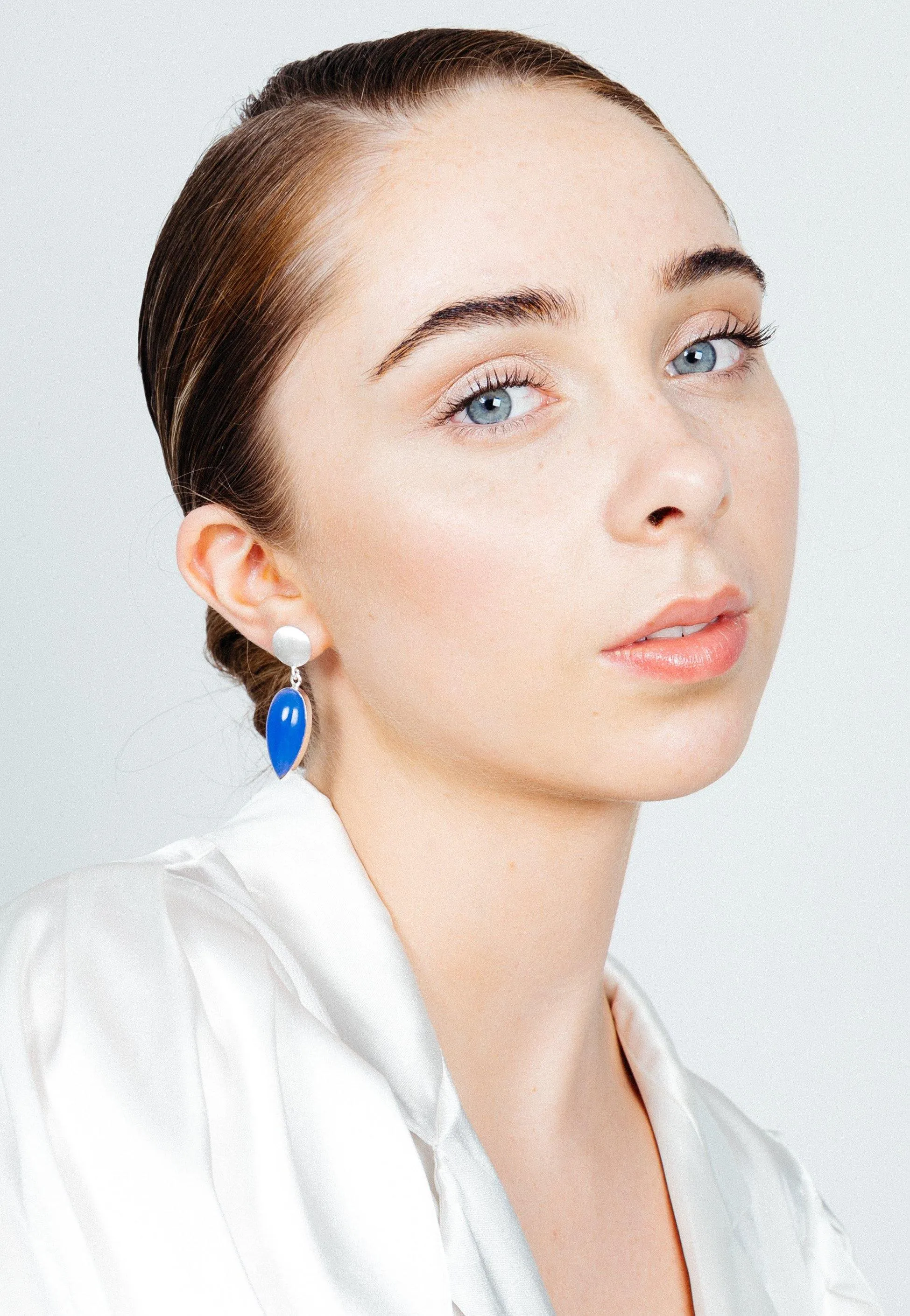 Daira Earrings in various gemstones