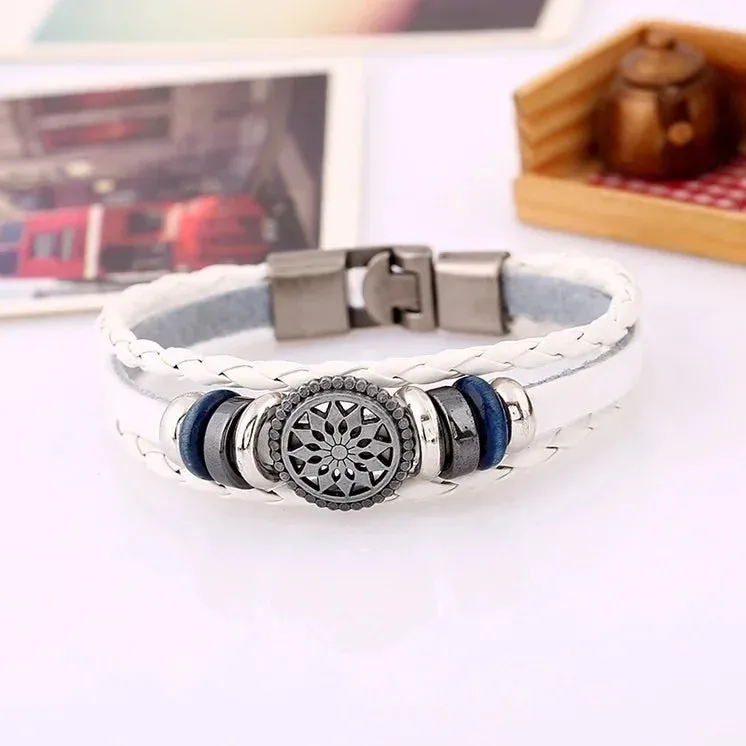 Delysia King  Men's leather bracelet