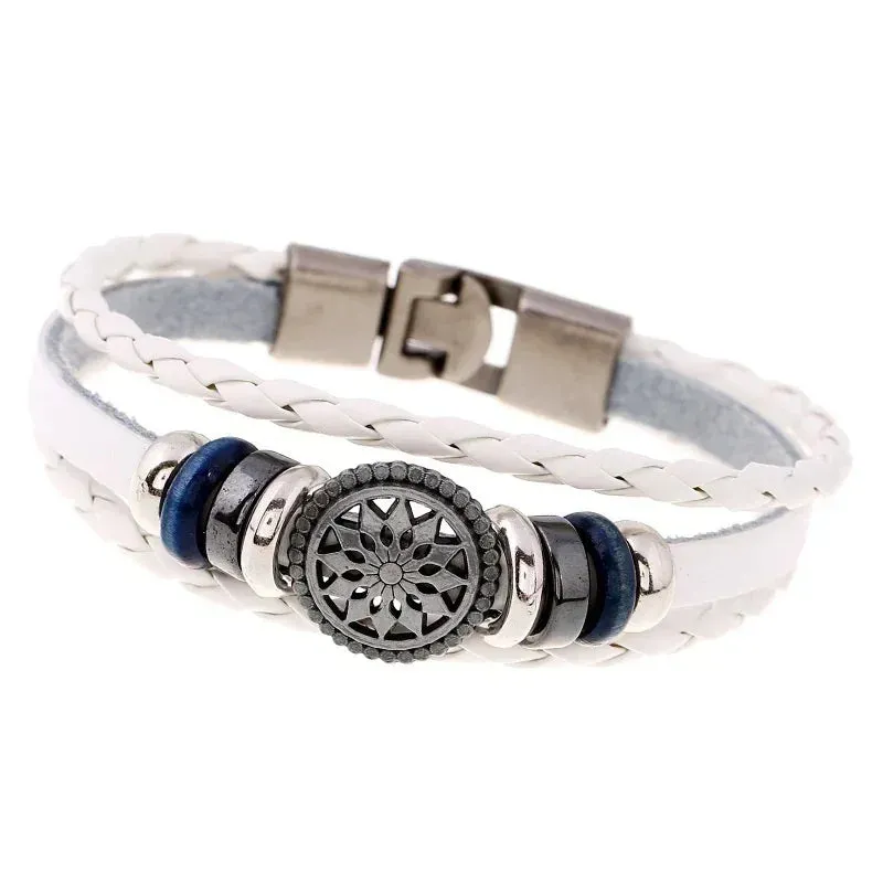 Delysia King  Men's leather bracelet