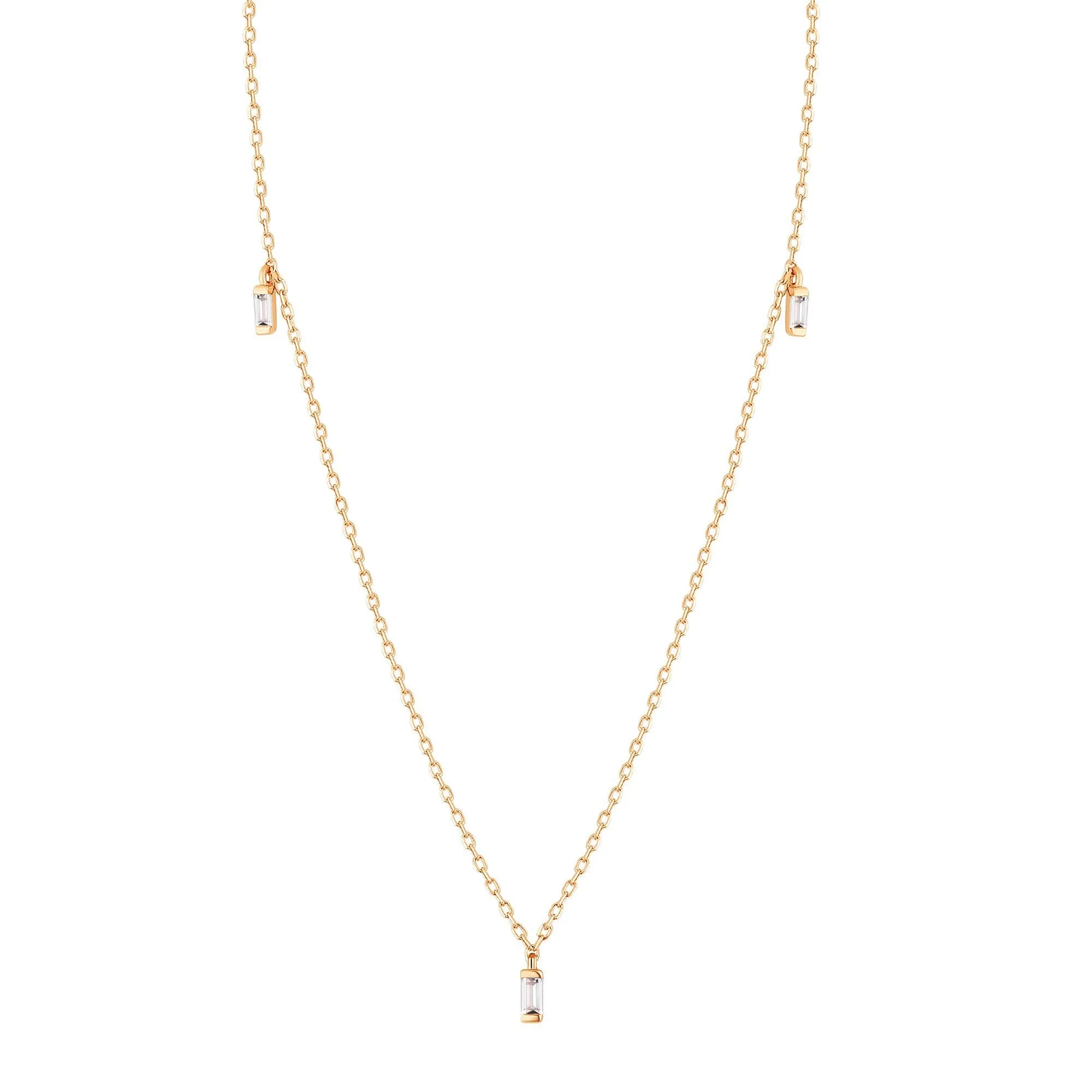 DEMI | Topaz Triple Necklace
