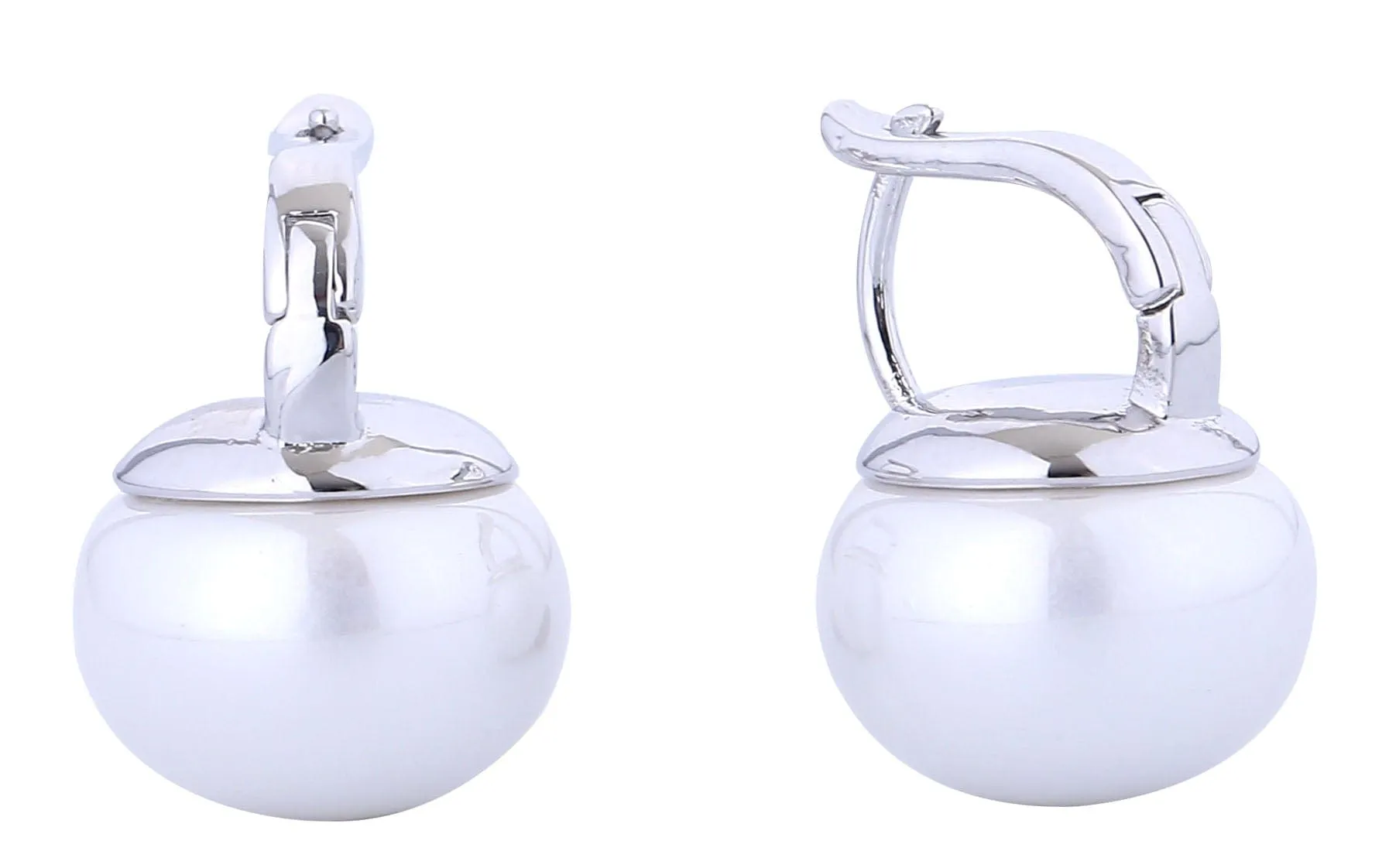 DJE311227 14K Dipped Pearl Drop Earrings