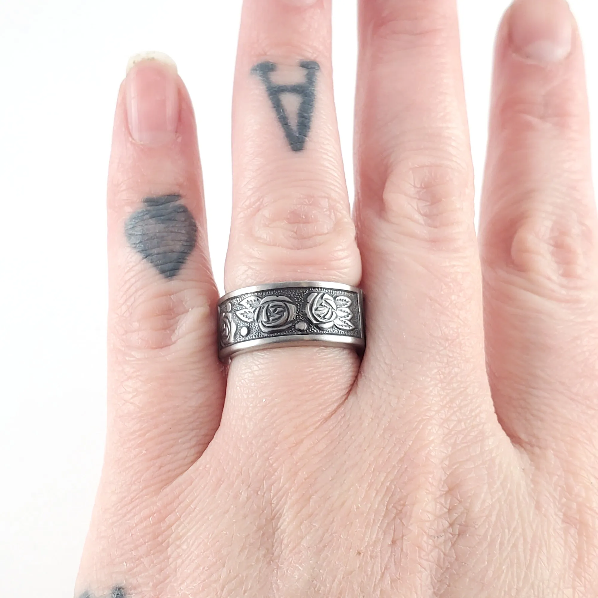 Dorette Stainless Steel Spoon Ring