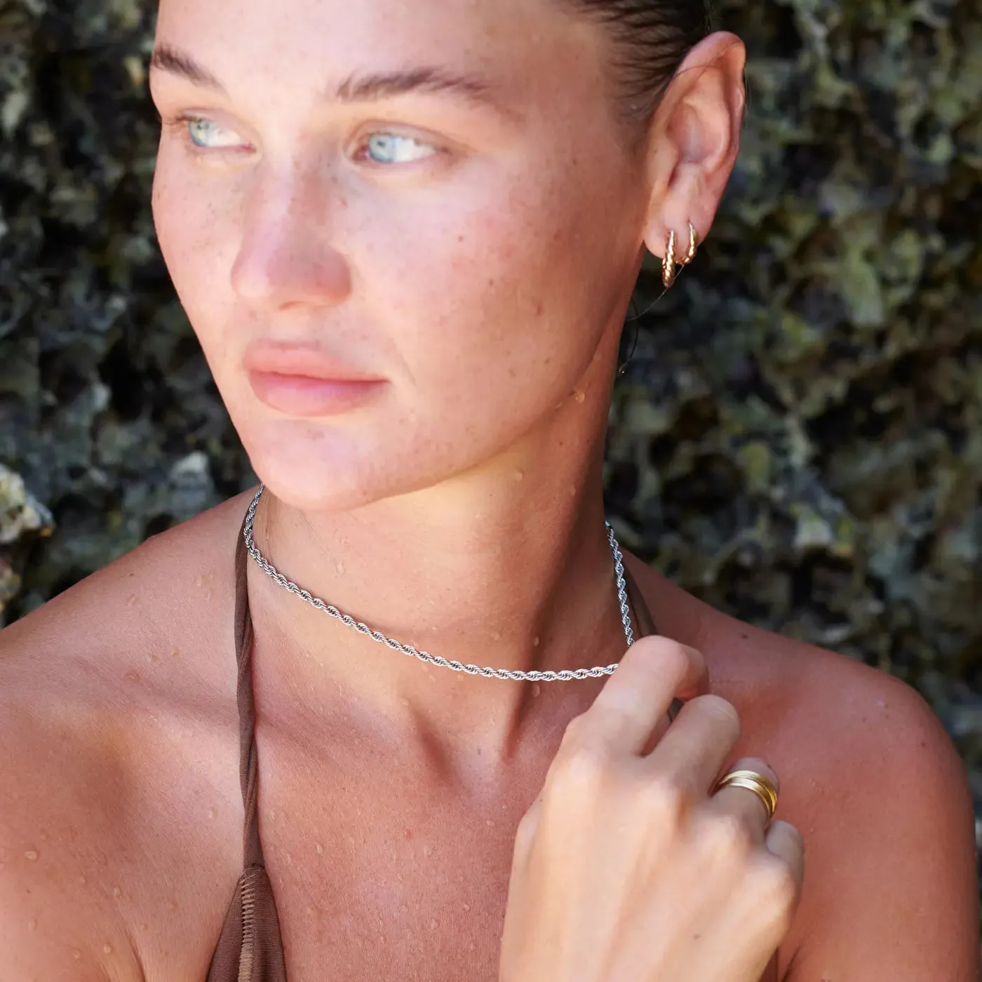 Eden - Twisted Chain Necklace Stainless Steel