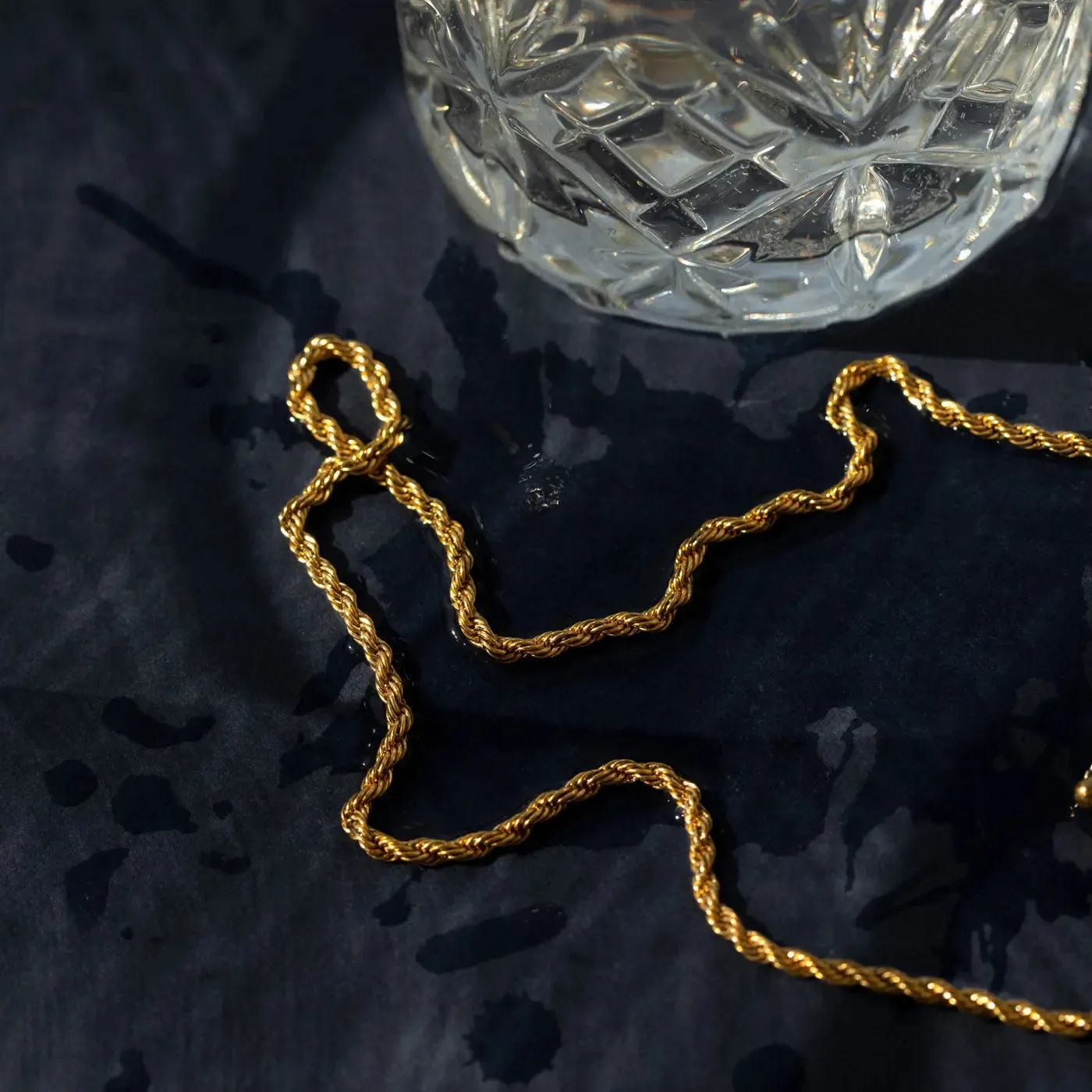 Eden - Twisted Chain Necklace Stainless Steel