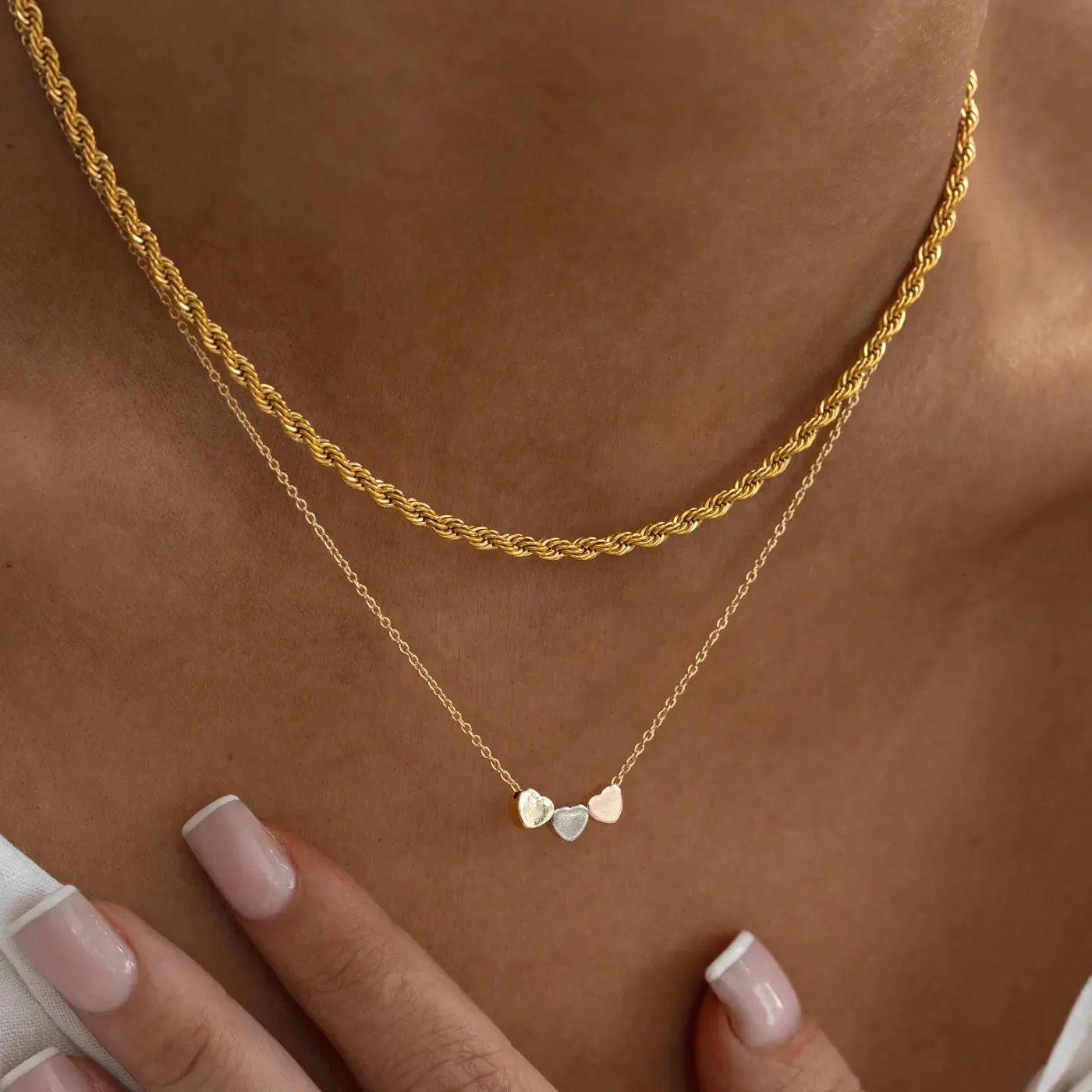 Eden - Twisted Chain Necklace Stainless Steel