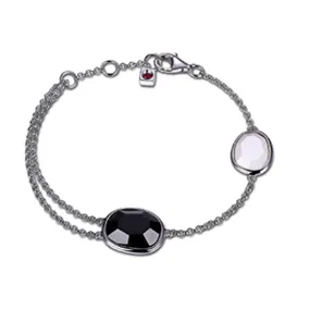 ELLE™ AGATE SILVER BRACELET