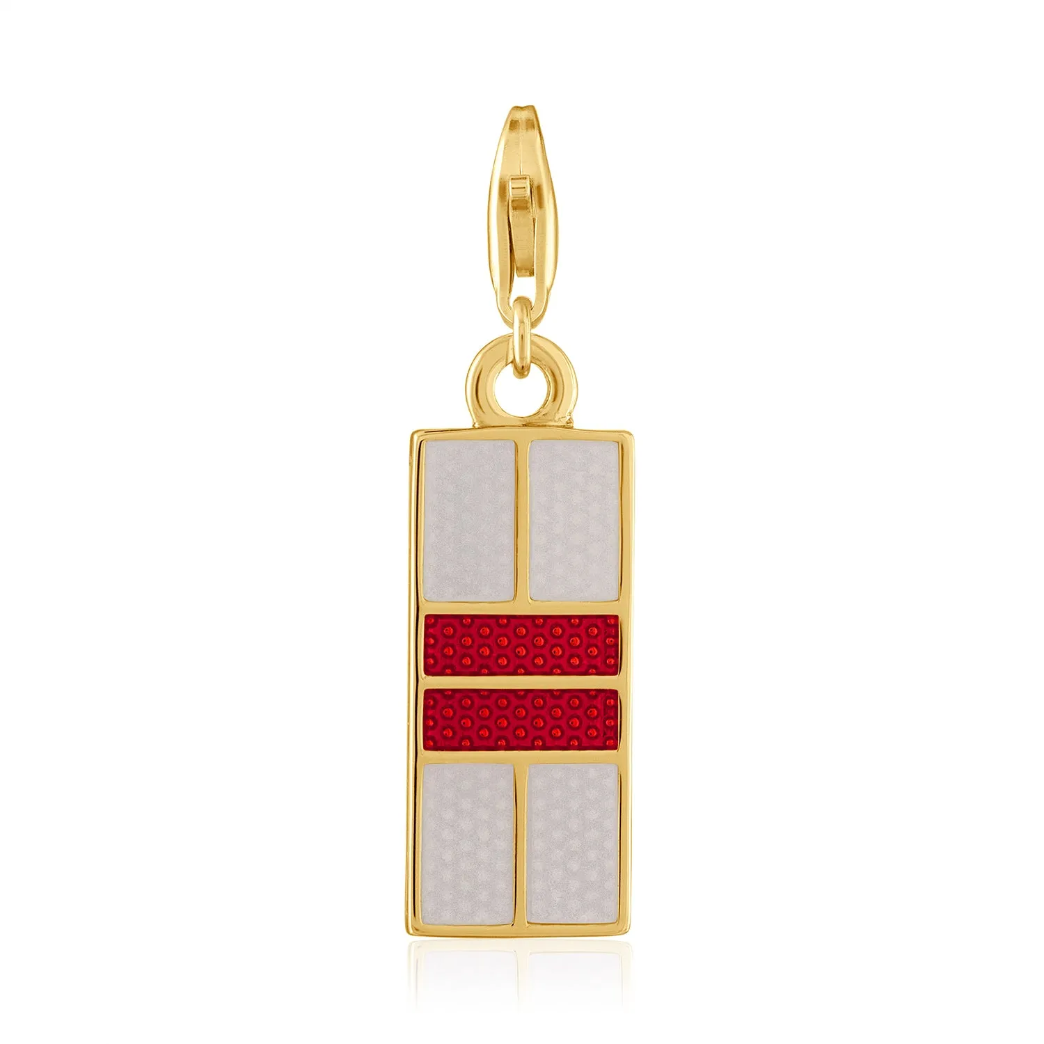 Enamel Pickle Court Charms