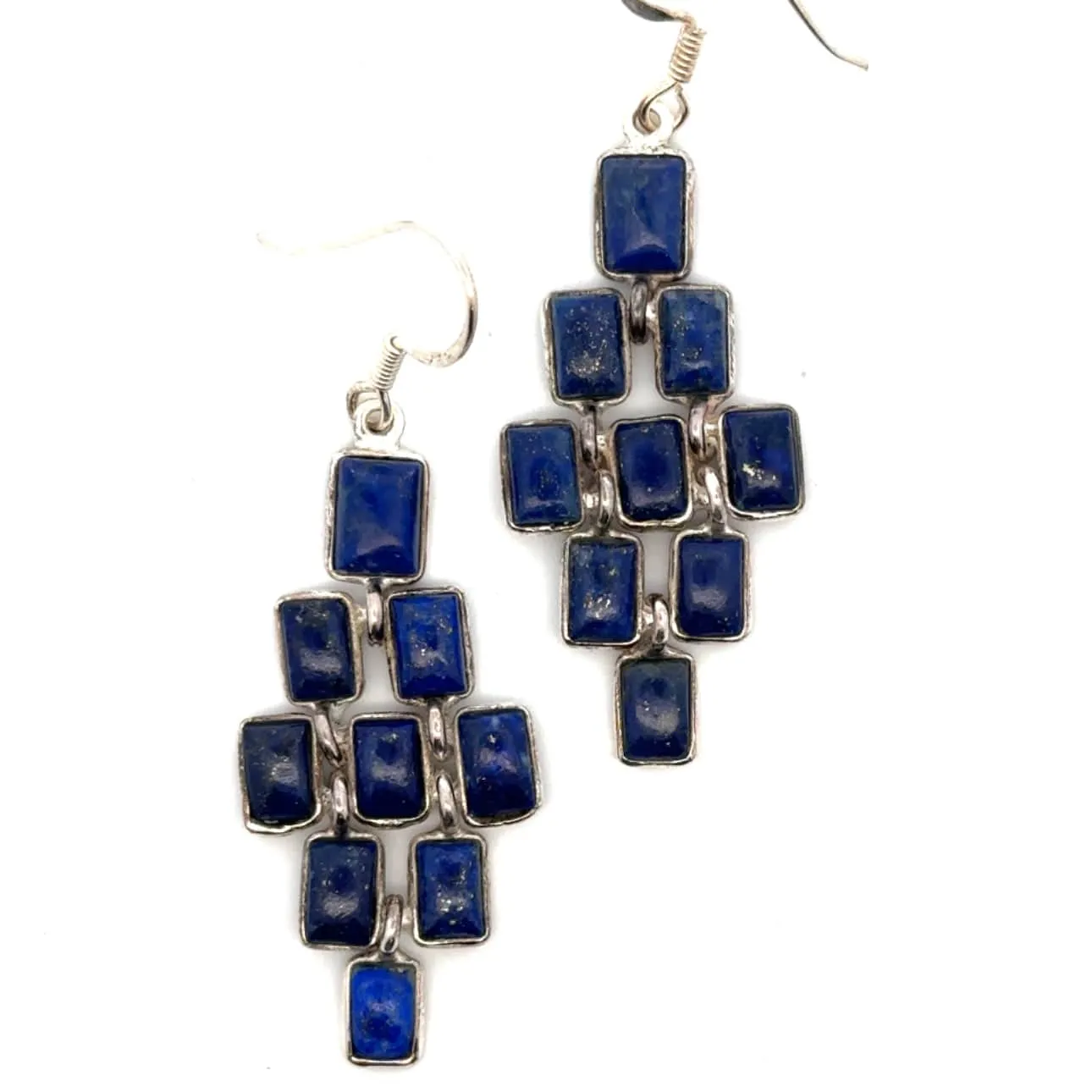Enchanted Waterfall Lapis Lazuli earrings