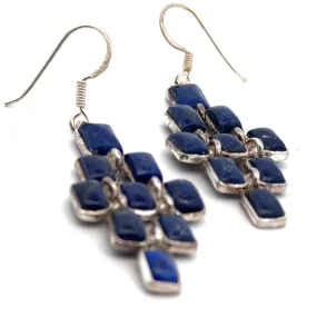Enchanted Waterfall Lapis Lazuli earrings