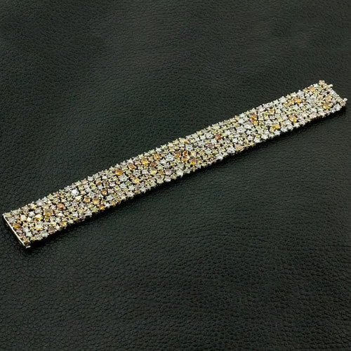 Fancy Colored Diamond Bracelet
