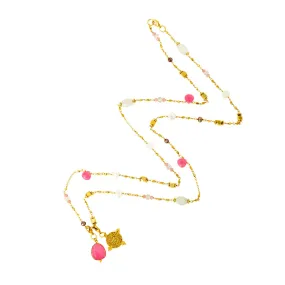 Fern Pink Necklace