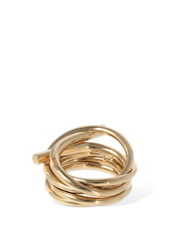 Ferragamo   Evo X thick ring 
