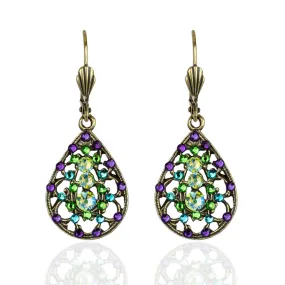 Filigree Spice Teardrop Earrings