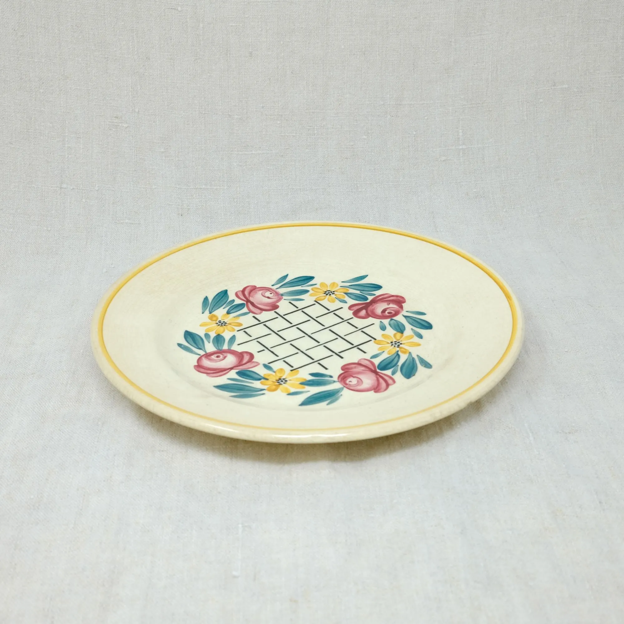 Flower crown plate
