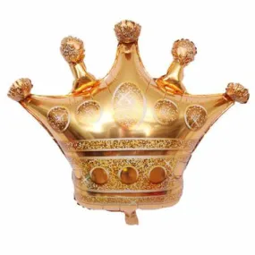 Foil Balloon Golden Crown 1pcs 16inch