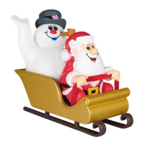 Frosty the Snowman™ Frosty and Santa Ornament