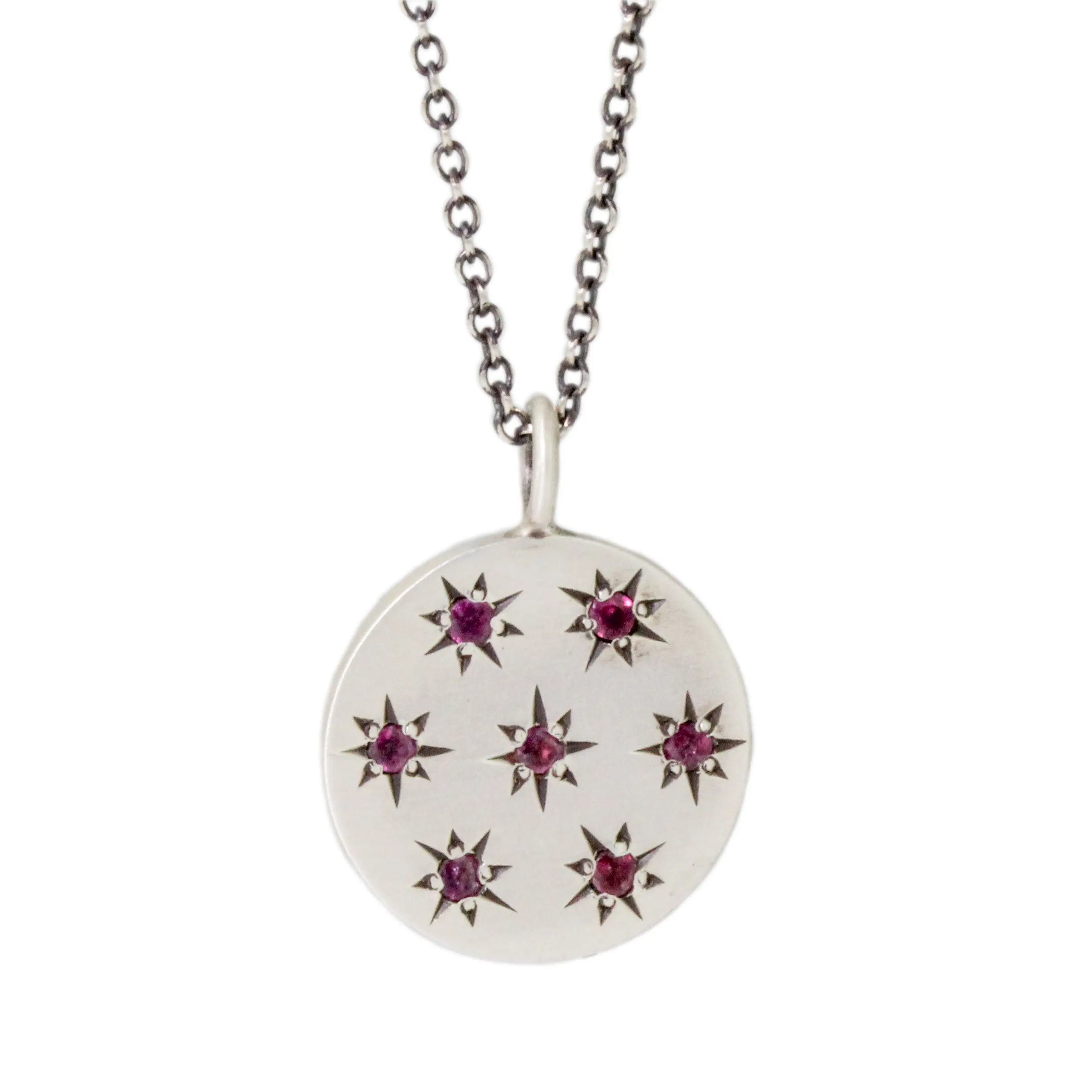 Garnet Comet Necklace