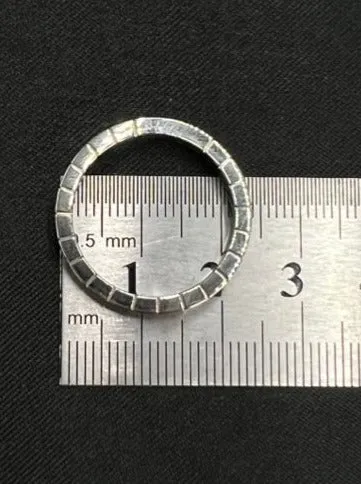Genuine Cartier 18ct White Gold Wedding Band