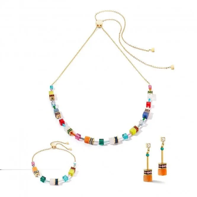 GeoCUBE® Iconic Nature Multicolour Dopamine Chain Bracelet 3035/30-1582