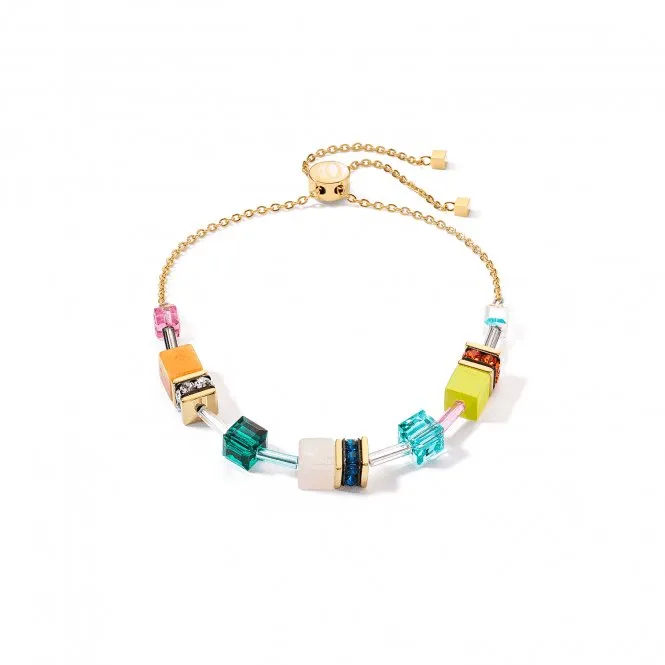 GeoCUBE® Iconic Nature Multicolour Dopamine Chain Bracelet 3035/30-1582
