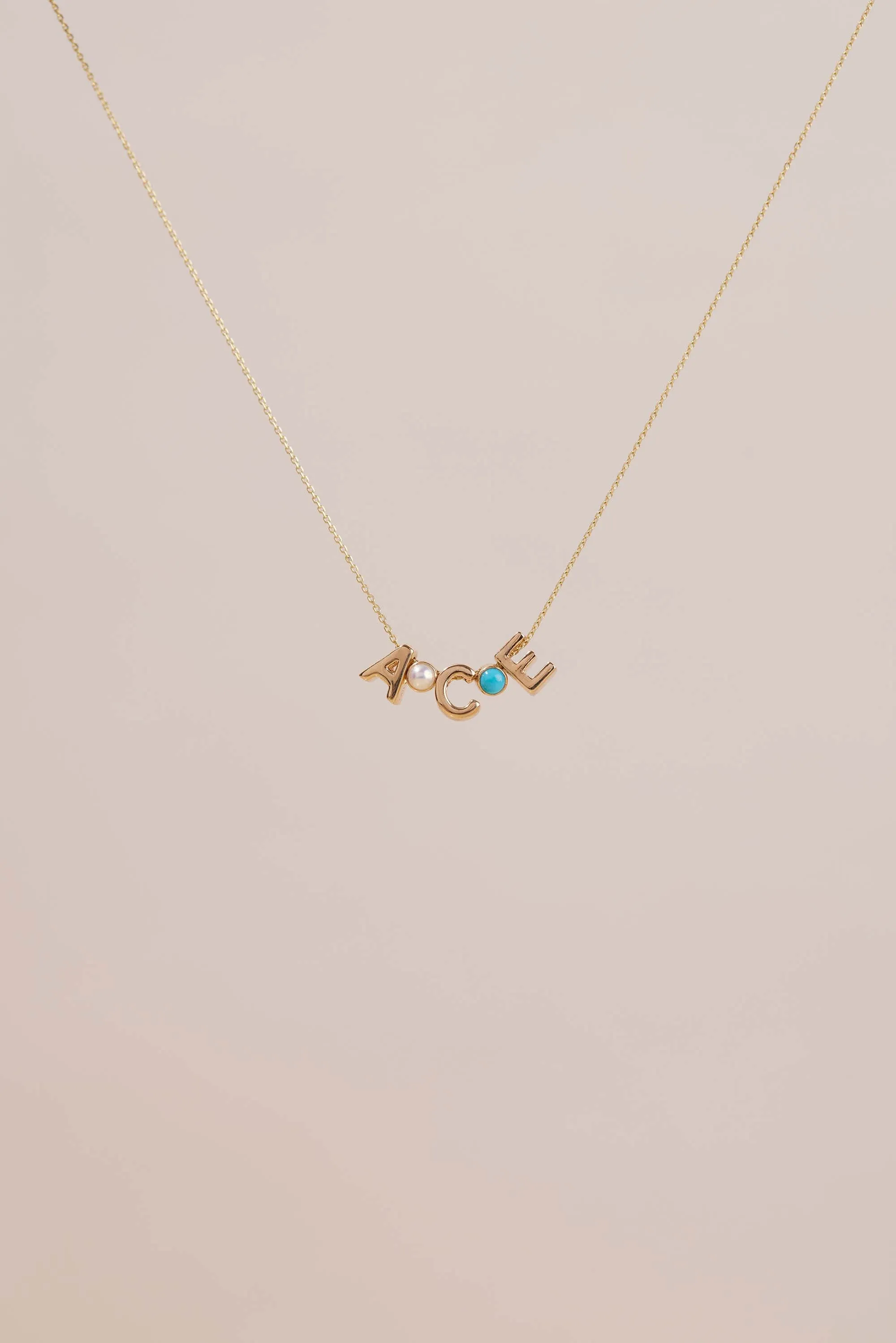 GOLD CHARMFETTI NECKLACE